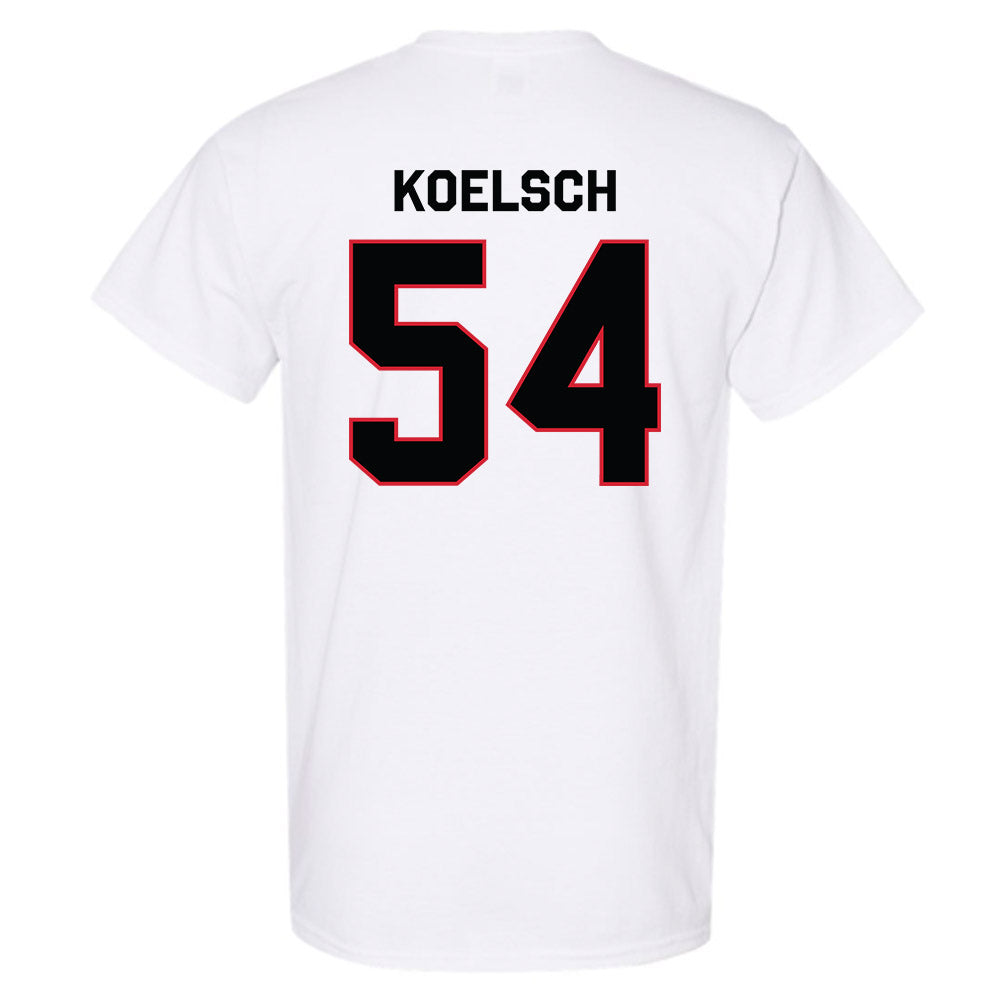 Northeastern - NCAA Men's Basketball : Liam Koelsch - Classic Shersey T-Shirt-1