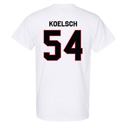 Northeastern - NCAA Men's Basketball : Liam Koelsch - Classic Shersey T-Shirt-1