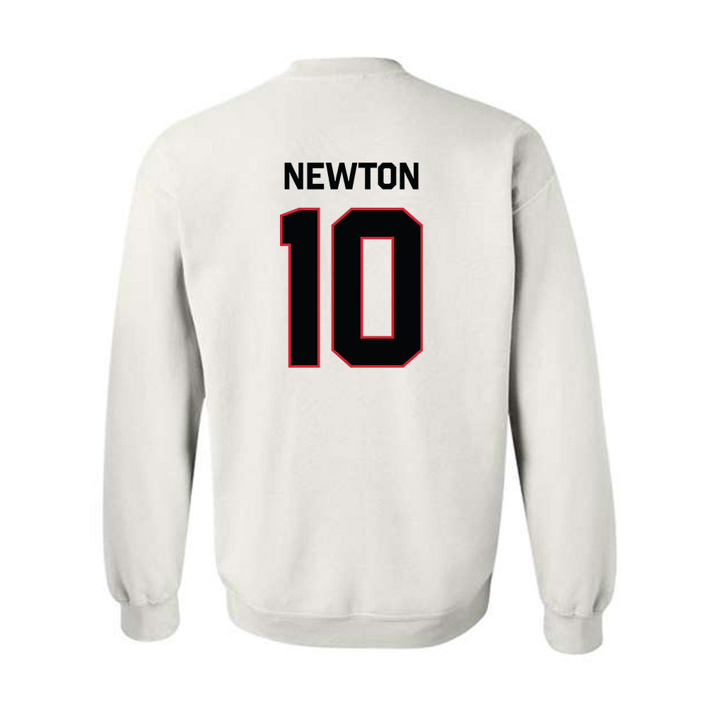 Northeastern - NCAA Men's Basketball : Miles Newton - Classic Shersey Crewneck Sweatshirt-1