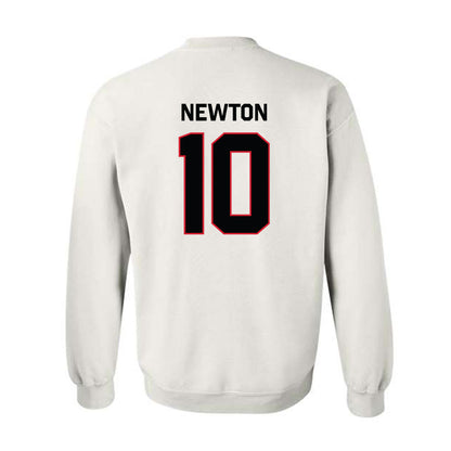 Northeastern - NCAA Men's Basketball : Miles Newton - Classic Shersey Crewneck Sweatshirt-1