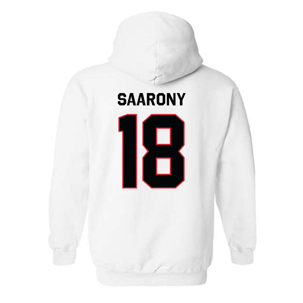 Northeastern - NCAA Men's Soccer : Shai Saarony - Classic Shersey Hooded Sweatshirt-1