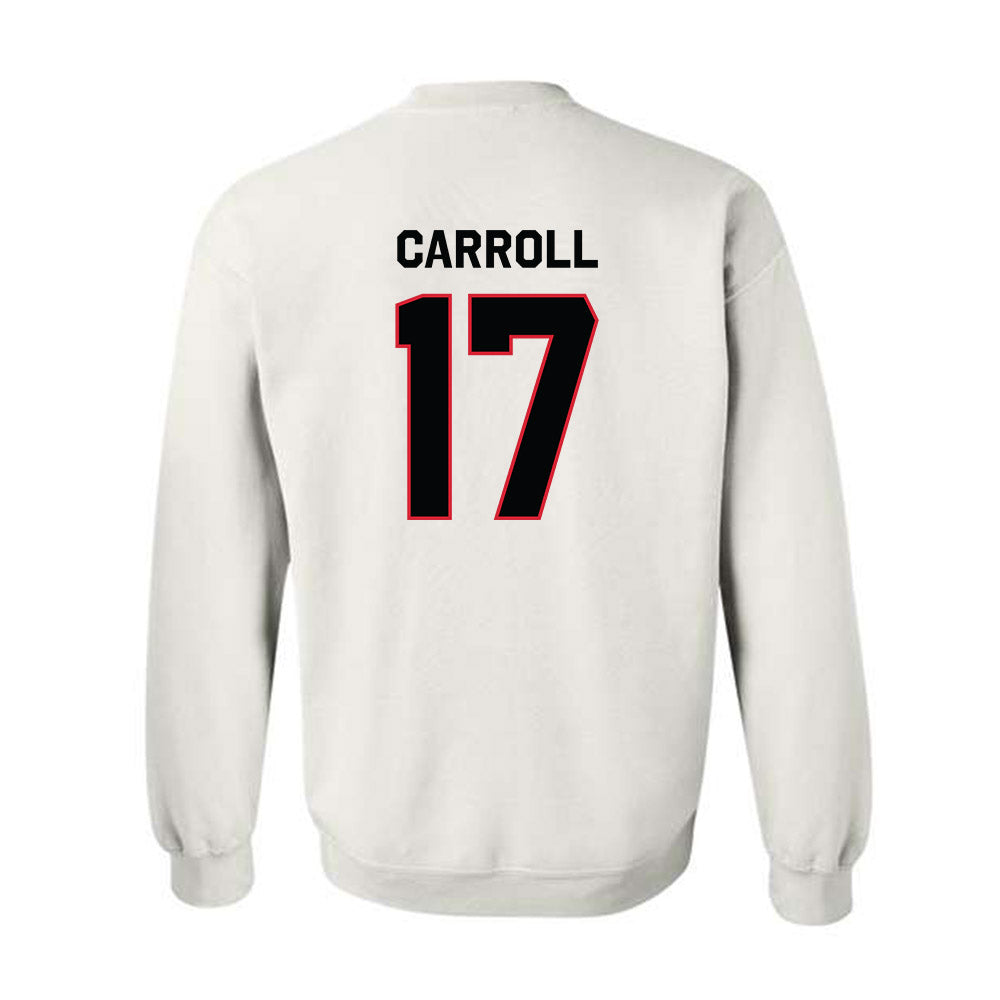 Northeastern - NCAA Men's Soccer : Asiah Carroll - Classic Shersey Crewneck Sweatshirt-1