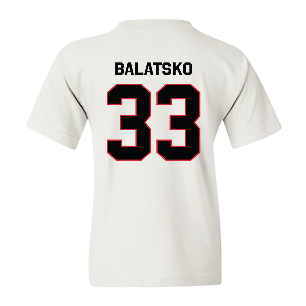 Northeastern - NCAA Men's Soccer : Sergey Balatsko - Classic Shersey Youth T-Shirt-1