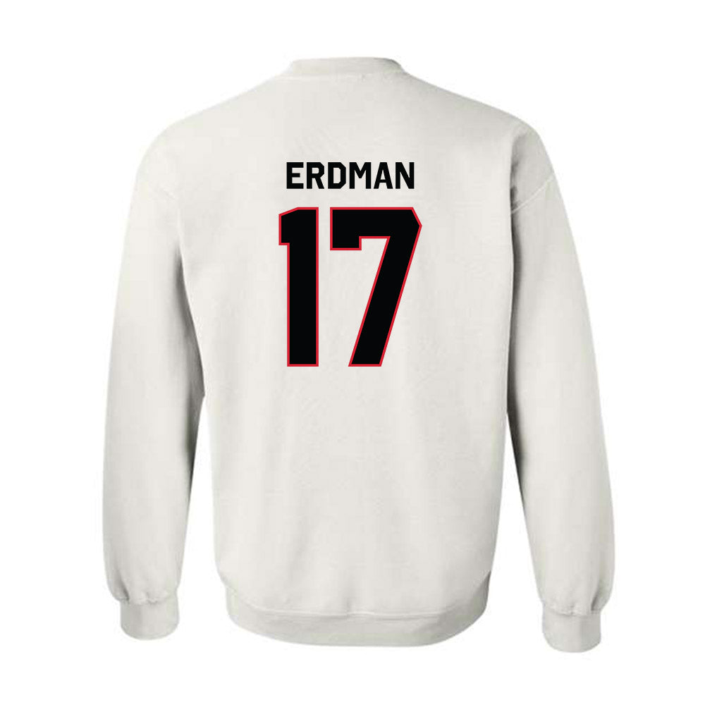 Northeastern - NCAA Men's Ice Hockey : Griffin Erdman - Classic Shersey Crewneck Sweatshirt-1