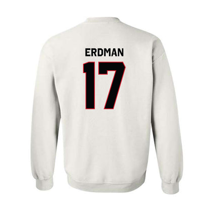 Northeastern - NCAA Men's Ice Hockey : Griffin Erdman - Classic Shersey Crewneck Sweatshirt-1