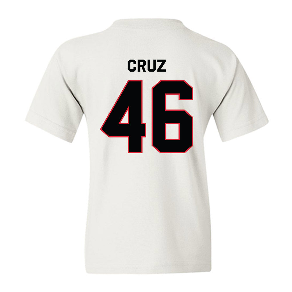 Northeastern - NCAA Baseball : Angel Cruz - Classic Shersey Youth T-Shirt-1