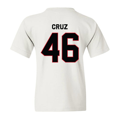 Northeastern - NCAA Baseball : Angel Cruz - Classic Shersey Youth T-Shirt-1