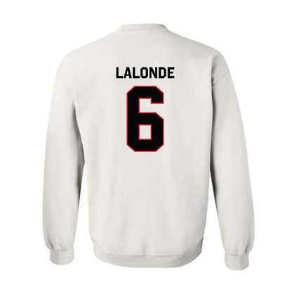 Northeastern - NCAA Women's Ice Hockey : Allie Lalonde - Classic Shersey Crewneck Sweatshirt-1