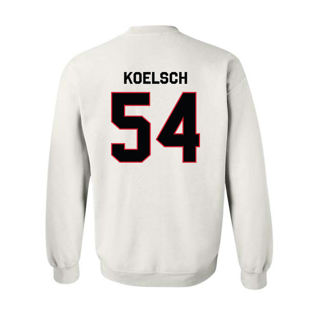 Northeastern - NCAA Men's Basketball : Liam Koelsch - Classic Shersey Crewneck Sweatshirt-1