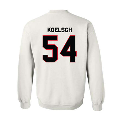 Northeastern - NCAA Men's Basketball : Liam Koelsch - Classic Shersey Crewneck Sweatshirt-1