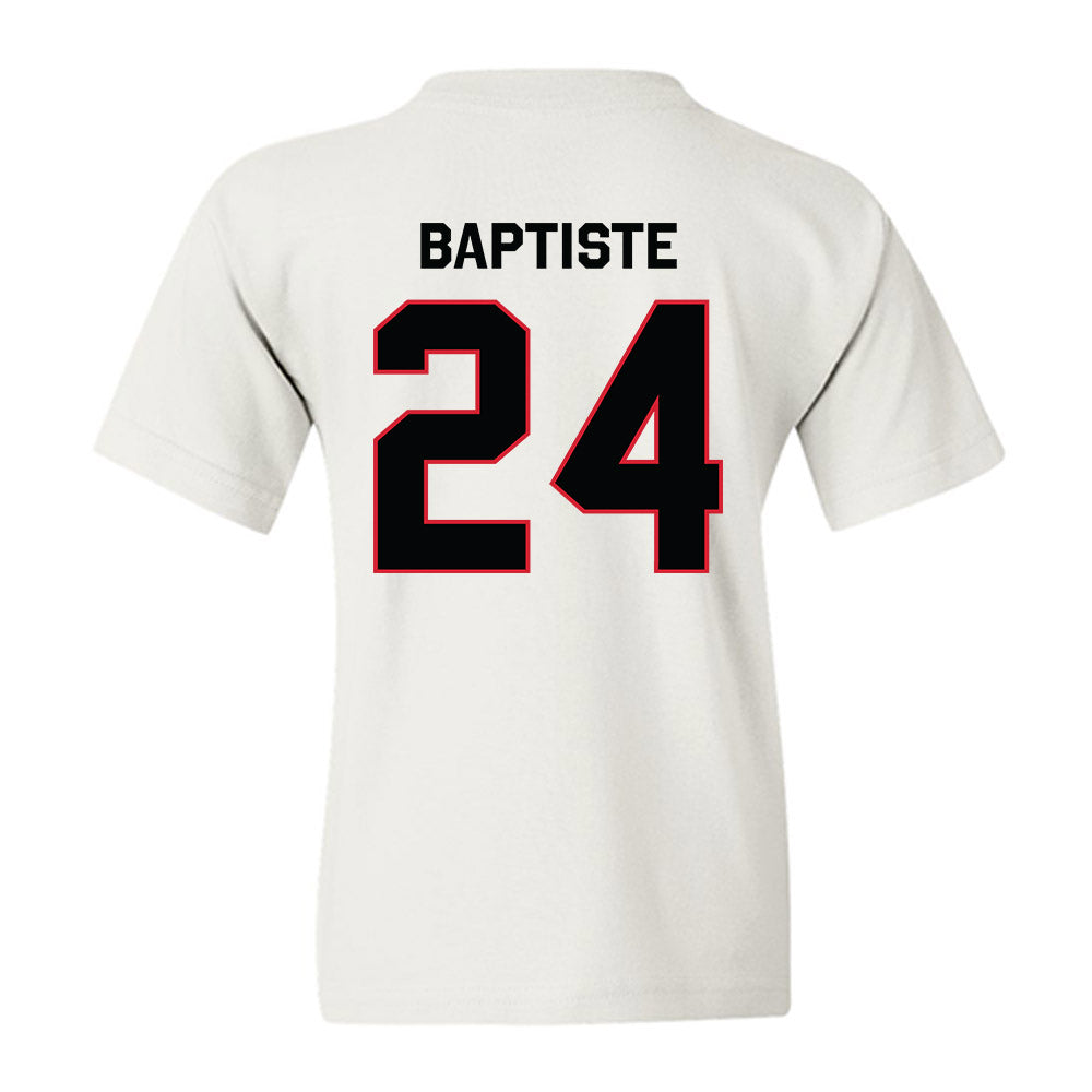 Northeastern - NCAA Men's Basketball : Sage Baptiste - Classic Shersey Youth T-Shirt-1