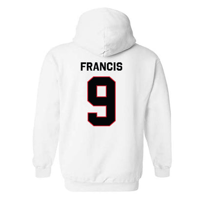 Northeastern - NCAA Men's Basketball : Tyler Francis - Classic Shersey Hooded Sweatshirt-1