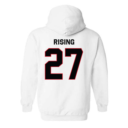 Northeastern - NCAA Baseball : Luc Rising - Classic Shersey Hooded Sweatshirt-1