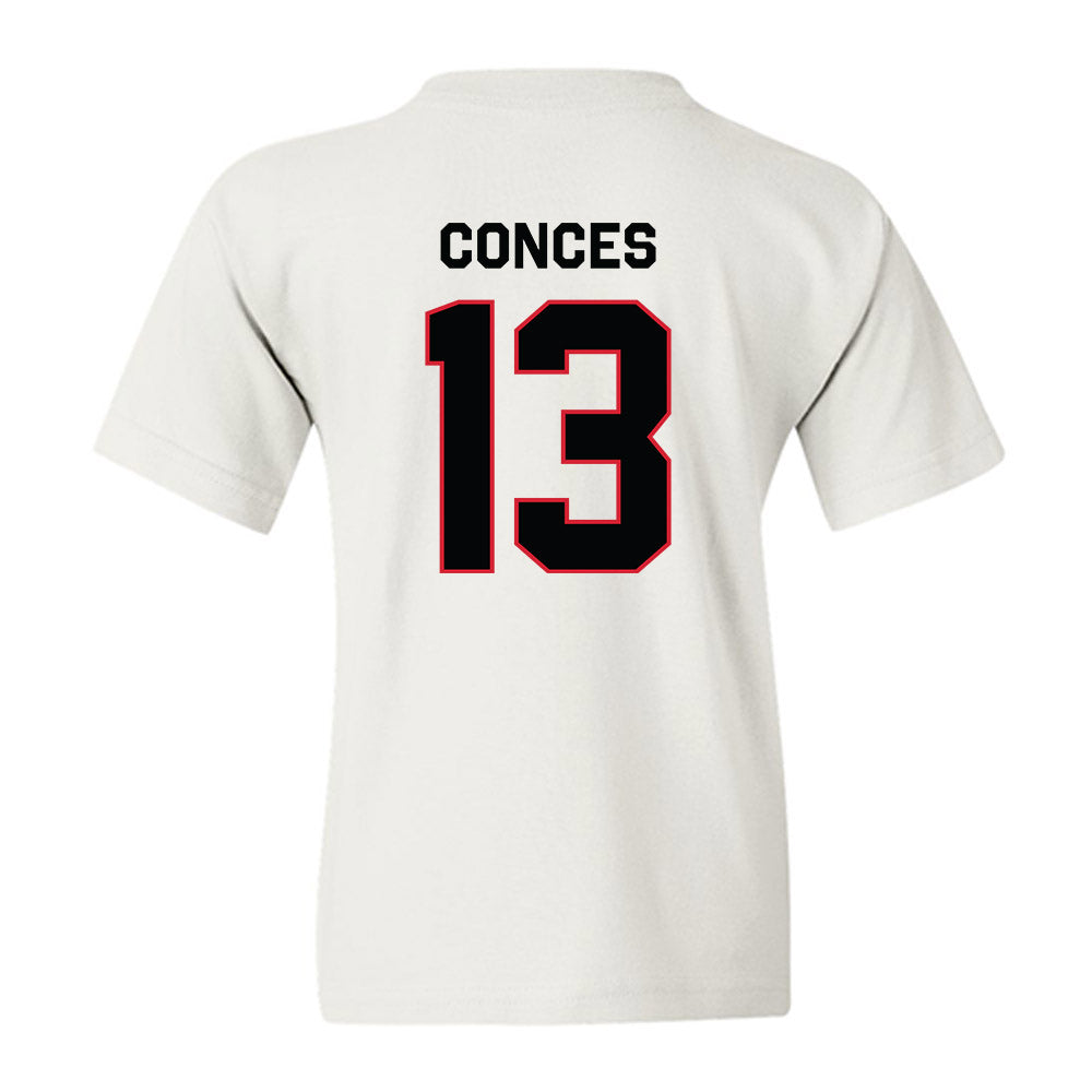 Northeastern - NCAA Men's Soccer : Richard Conces - Classic Shersey Youth T-Shirt-1