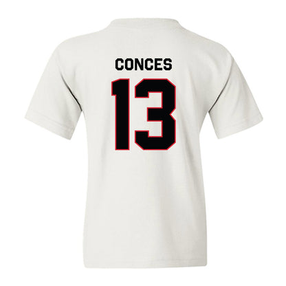Northeastern - NCAA Men's Soccer : Richard Conces - Classic Shersey Youth T-Shirt-1