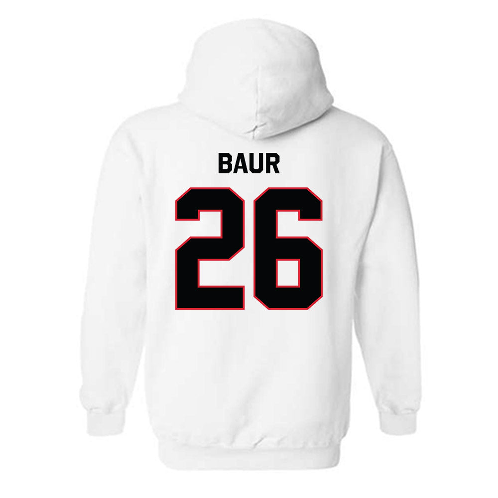 Northeastern - NCAA Women's Soccer : Scarlett Baur - Classic Shersey Hooded Sweatshirt-1