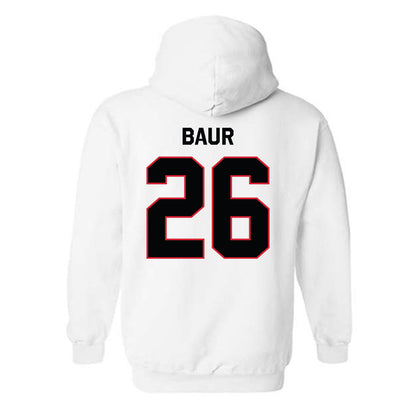 Northeastern - NCAA Women's Soccer : Scarlett Baur - Classic Shersey Hooded Sweatshirt-1