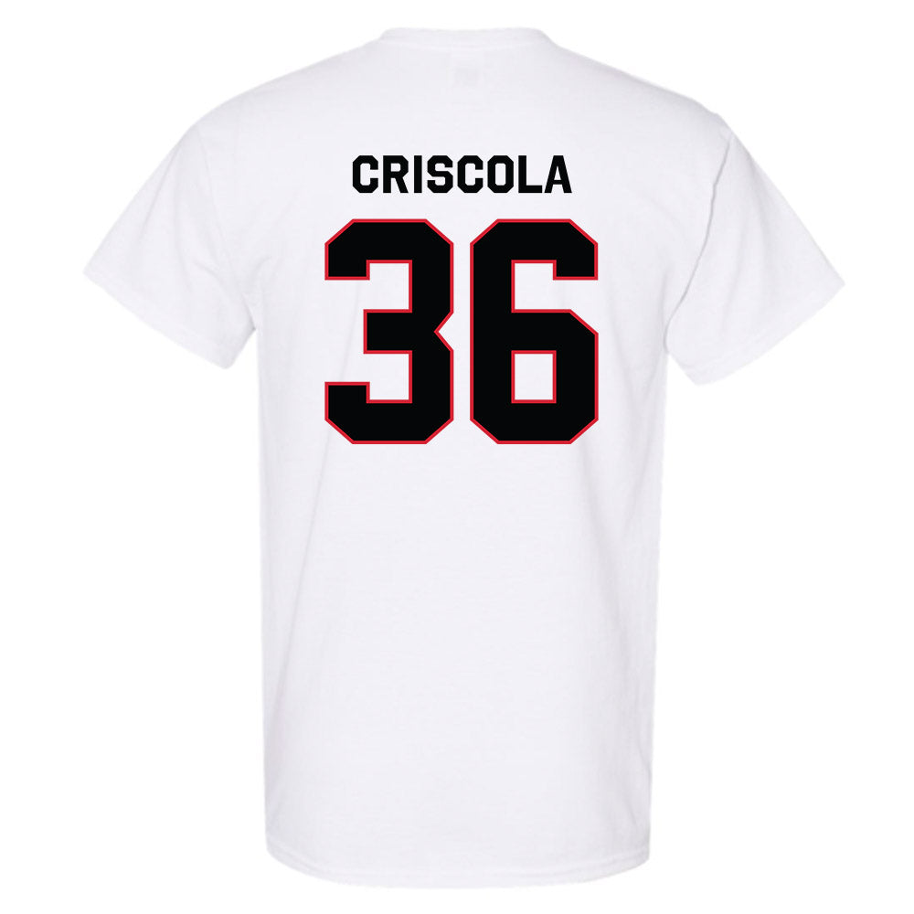 Northeastern - NCAA Baseball : Charlie Criscola - Classic Shersey T-Shirt-1