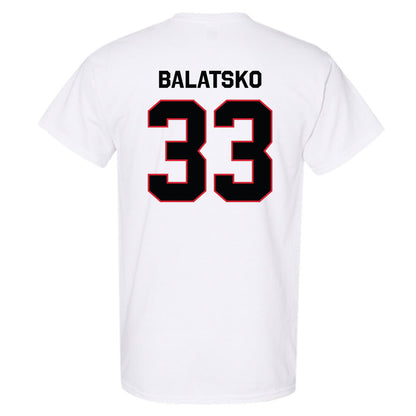 Northeastern - NCAA Men's Soccer : Sergey Balatsko - Classic Shersey T-Shirt-1