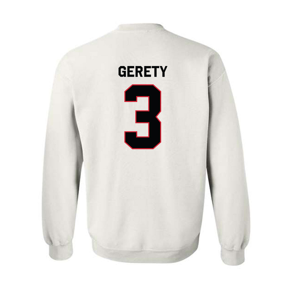 Northeastern - NCAA Baseball : Ryan Gerety - Classic Shersey Crewneck Sweatshirt-1