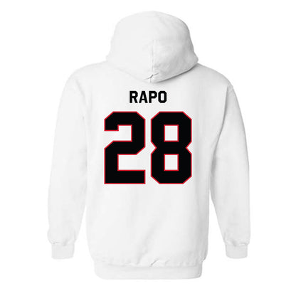Northeastern - NCAA Men's Soccer : Anthony Rapo - Classic Shersey Hooded Sweatshirt-1