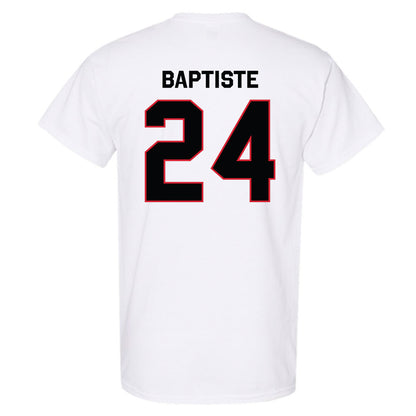 Northeastern - NCAA Men's Basketball : Sage Baptiste - Classic Shersey T-Shirt-1