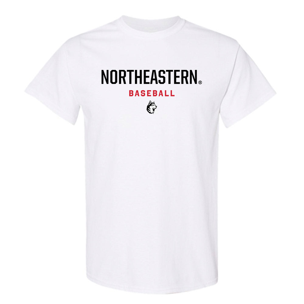 Northeastern - NCAA Baseball : Charlie Criscola - Classic Shersey T-Shirt-0