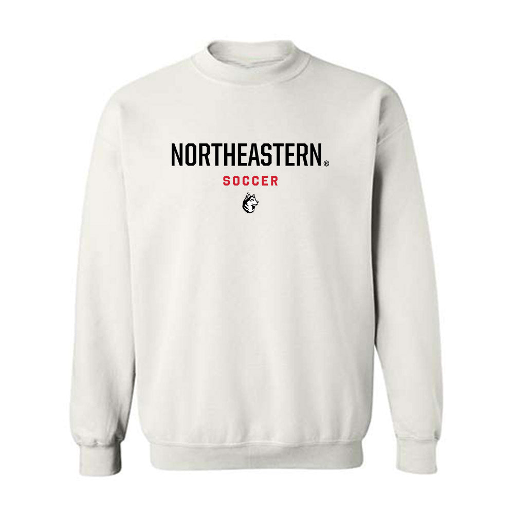Northeastern - NCAA Men's Soccer : Christoph Schurz - Classic Shersey Crewneck Sweatshirt-0