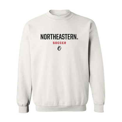 Northeastern - NCAA Men's Soccer : Christoph Schurz - Classic Shersey Crewneck Sweatshirt-0
