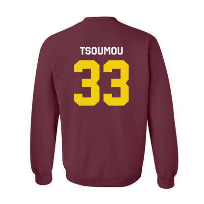 Calvin - NCAA Football : Jeremie Tsoumou - Classic Shersey Crewneck Sweatshirt-1