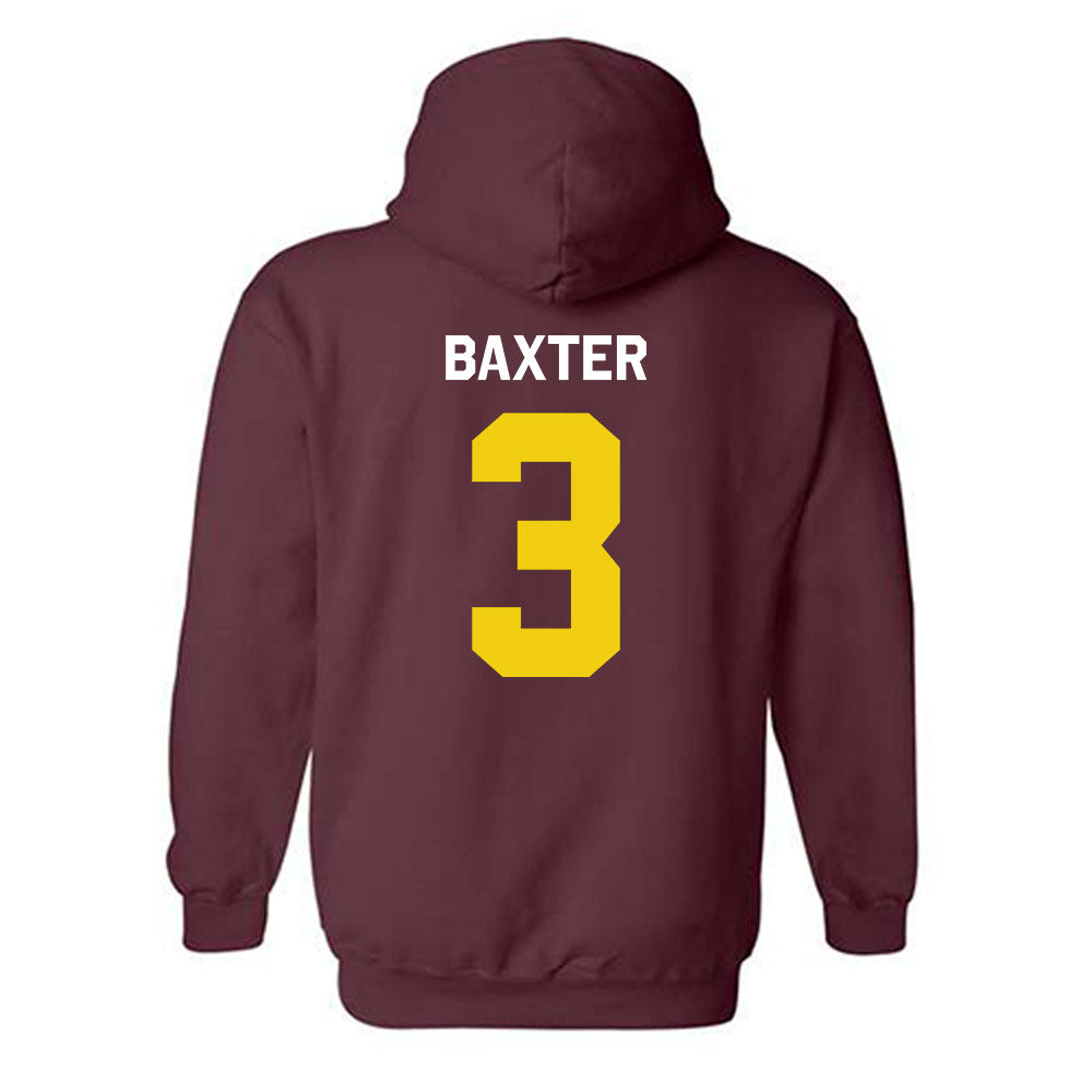 Calvin - NCAA Football : McCoy Baxter - Classic Shersey Hooded Sweatshirt-1