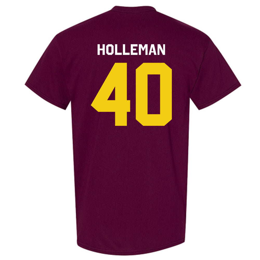 Calvin - NCAA Men's Ice Hockey : Henry Holleman - Classic Shersey T-Shirt-1