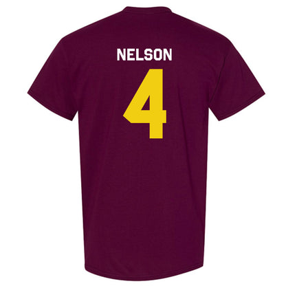Calvin - NCAA Baseball : Logan Nelson - Classic Shersey T-Shirt-1