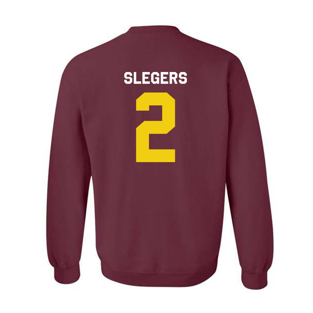 Calvin - NCAA Football : Hayden Slegers - Classic Shersey Crewneck Sweatshirt-1