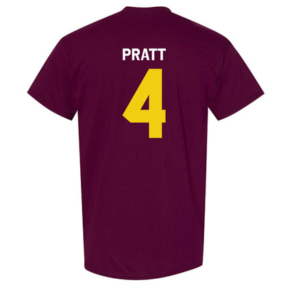 Calvin - NCAA Men's Ice Hockey : Holden Pratt - Classic Shersey T-Shirt-1