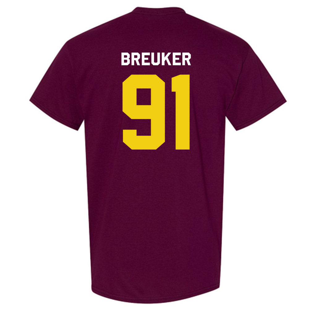 Calvin - NCAA Football : Marcus Breuker - Classic Shersey T-Shirt-1