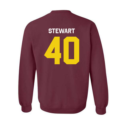 Calvin - NCAA Football : Rowan Stewart - Classic Shersey Crewneck Sweatshirt-1