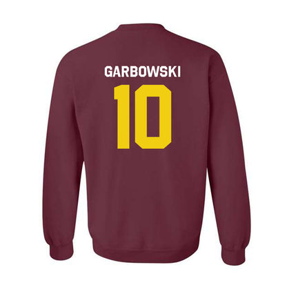 Calvin - NCAA Football : Charlie Garbowski - Classic Shersey Crewneck Sweatshirt-1
