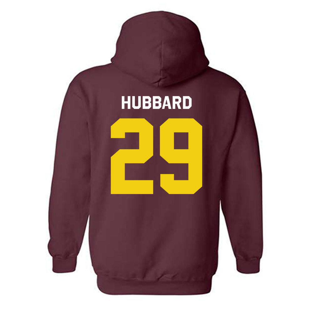Calvin - NCAA Football : Paul Hubbard - Classic Shersey Hooded Sweatshirt-1