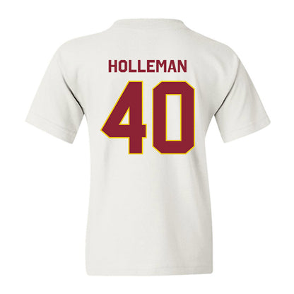 Calvin - NCAA Men's Ice Hockey : Henry Holleman - Classic Shersey Youth T-Shirt-1