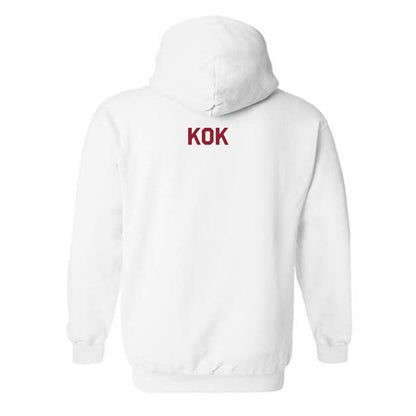 Calvin - NCAA Men's Golf : Reuben Kok - Classic Shersey Hooded Sweatshirt-1