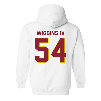 Calvin - NCAA Football : Richard Wiggins IV - Classic Shersey Hooded Sweatshirt-1