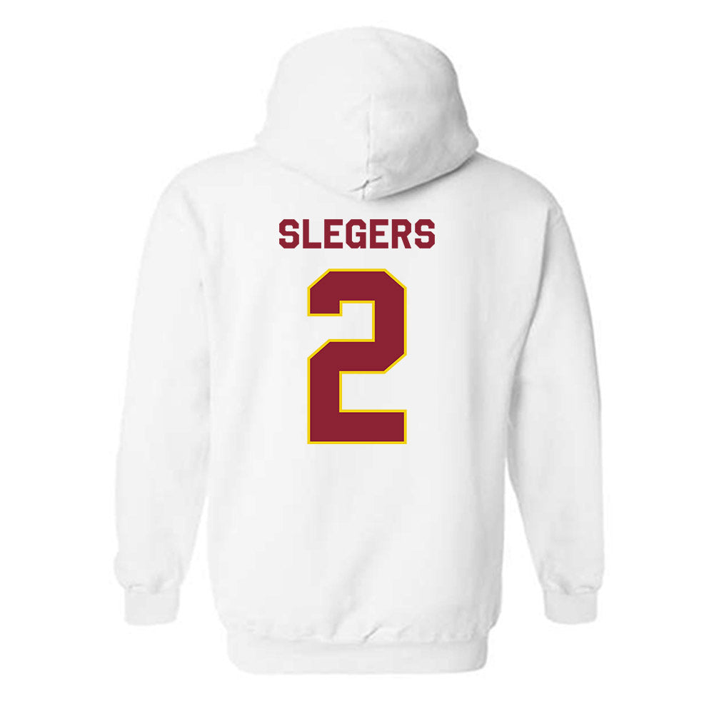 Calvin - NCAA Football : Hayden Slegers - Classic Shersey Hooded Sweatshirt-1