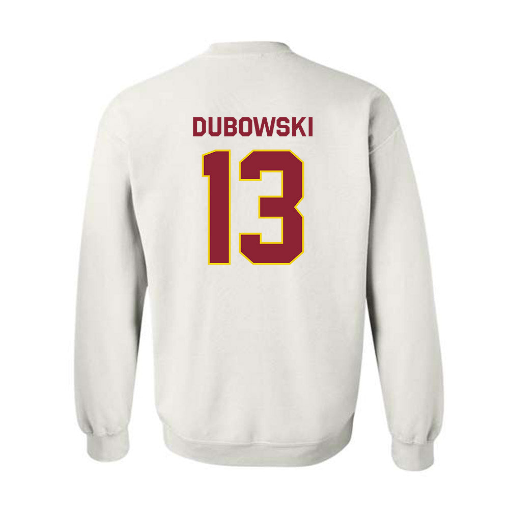 Calvin - NCAA Football : Kaleb Dubowski - Classic Shersey Crewneck Sweatshirt-1