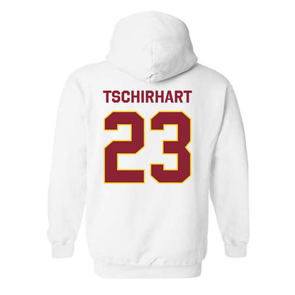 Calvin - NCAA Baseball : Ryan Tschirhart - Classic Shersey Hooded Sweatshirt-1