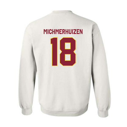 Calvin - NCAA Football : Luke Michmerhuizen - Classic Shersey Crewneck Sweatshirt-1