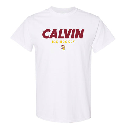 Calvin - NCAA Men's Ice Hockey : Holden Pratt - Classic Shersey T-Shirt-0
