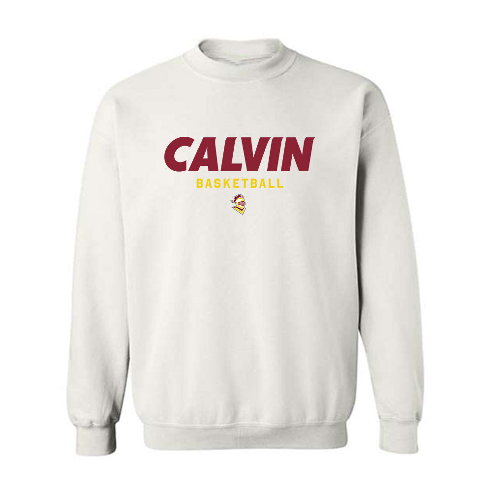 Calvin - NCAA Men's Basketball : Luke Riebel - Classic Shersey Crewneck Sweatshirt-0