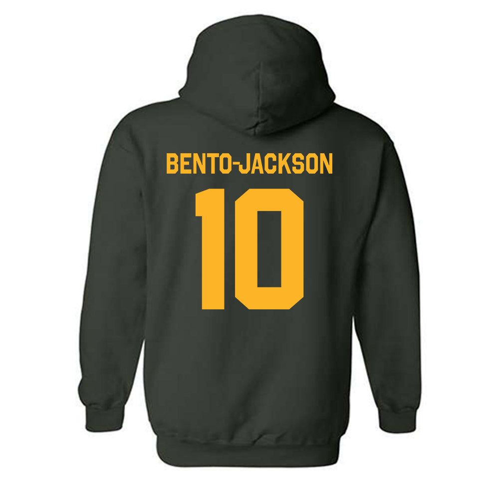 Cal Poly Humboldt - NCAA Men's Basketball : Brandon Bento-Jackson - Classic Shersey Hooded Sweatshirt-1