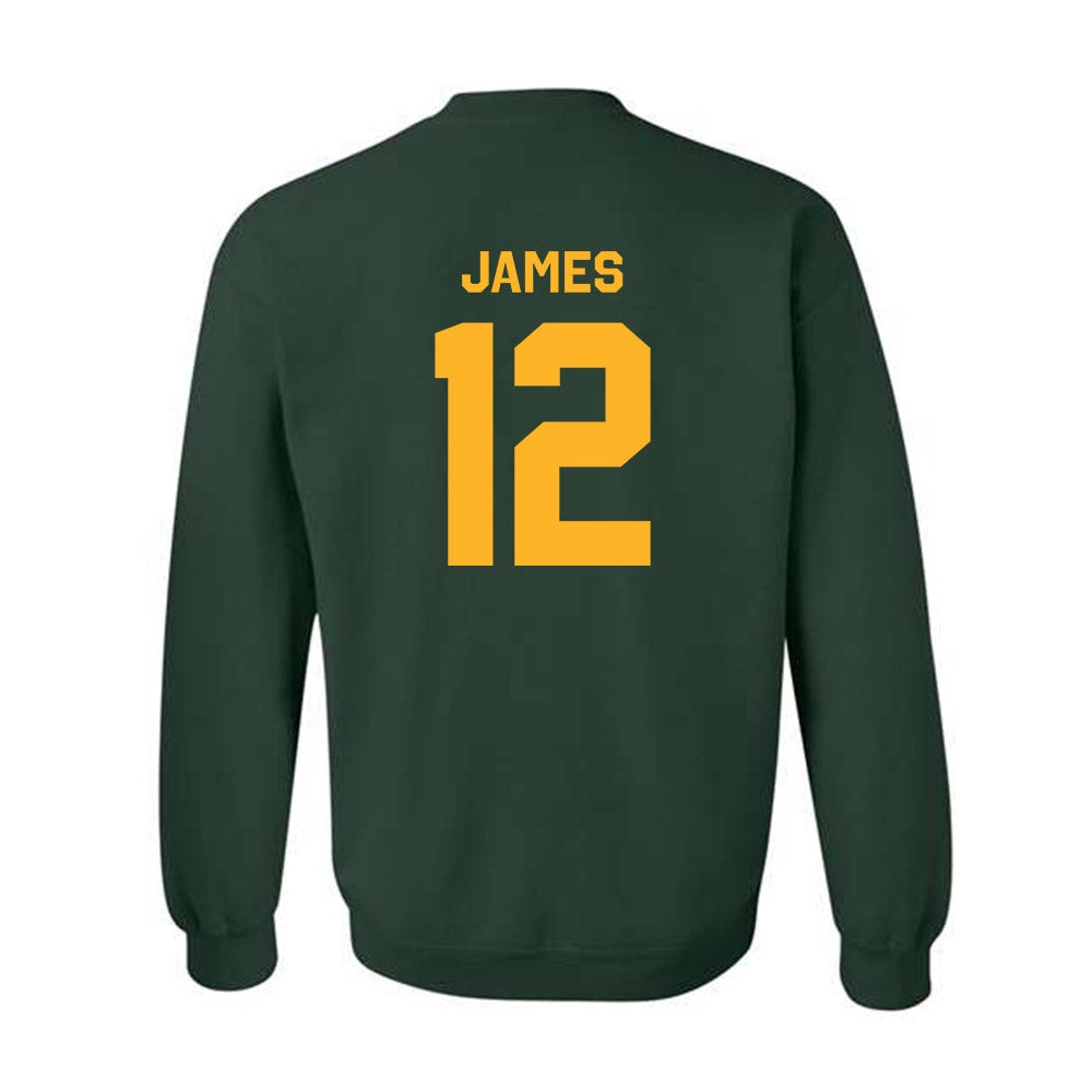 Cal Poly Humboldt - NCAA Men's Basketball : Sebastian James - Classic Shersey Crewneck Sweatshirt-1